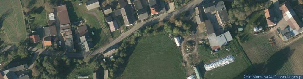 Zdjęcie satelitarne Wiejska ul.