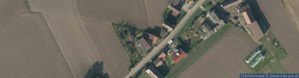 Zdjęcie satelitarne Wiejska ul.