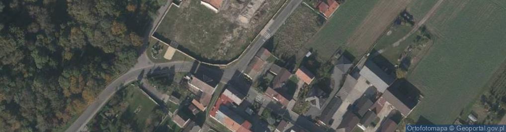 Zdjęcie satelitarne Wiejska ul.