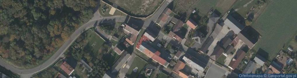 Zdjęcie satelitarne Wiejska ul.