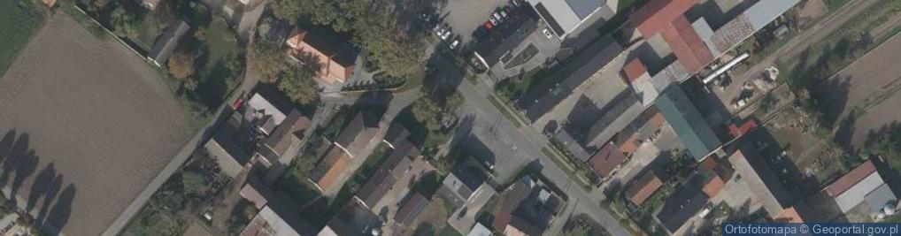 Zdjęcie satelitarne Wiejska ul.