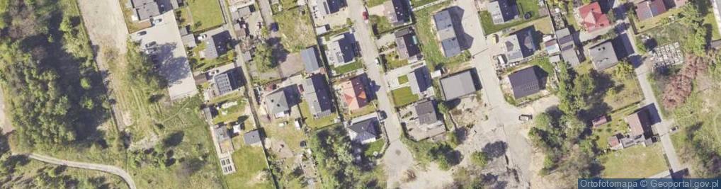 Zdjęcie satelitarne Wiosenna ul.