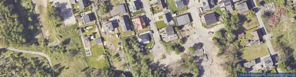 Zdjęcie satelitarne Wiosenna ul.