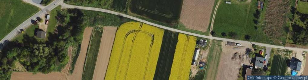 Zdjęcie satelitarne Wiejska ul.