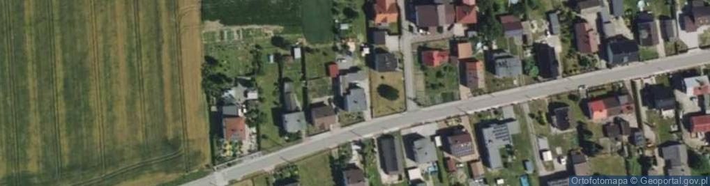 Zdjęcie satelitarne Wiejska ul.