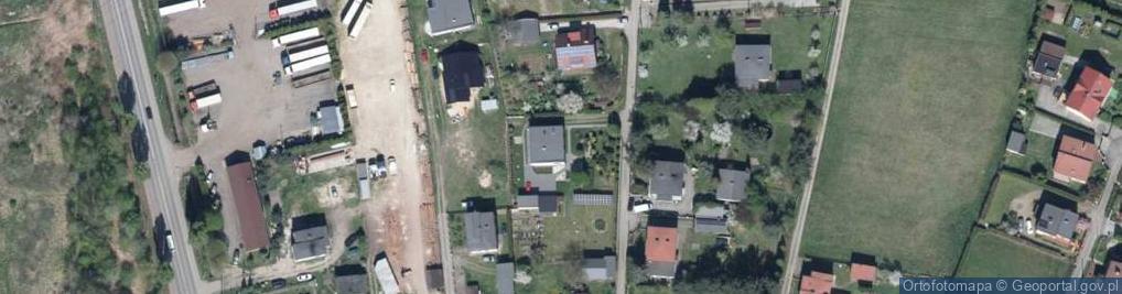 Zdjęcie satelitarne Wiślana ul.