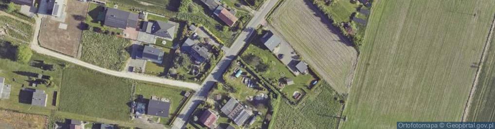 Zdjęcie satelitarne Wiejska ul.