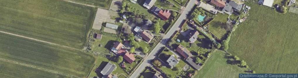 Zdjęcie satelitarne Wiejska ul.