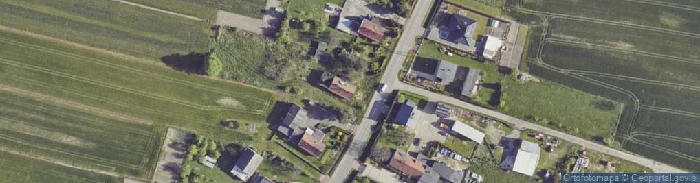 Zdjęcie satelitarne Wiejska ul.