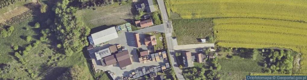 Zdjęcie satelitarne Wiejska ul.