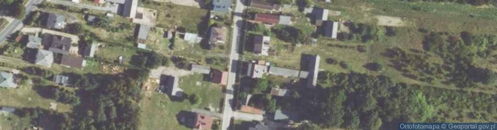 Zdjęcie satelitarne Wiejska ul.
