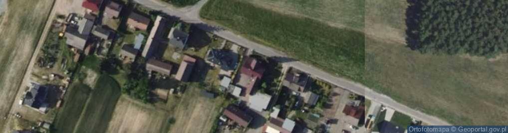 Zdjęcie satelitarne Wiejska ul.