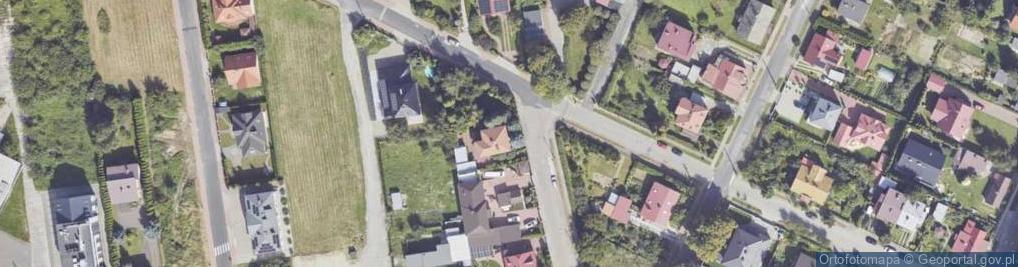 Zdjęcie satelitarne Wiejska ul.