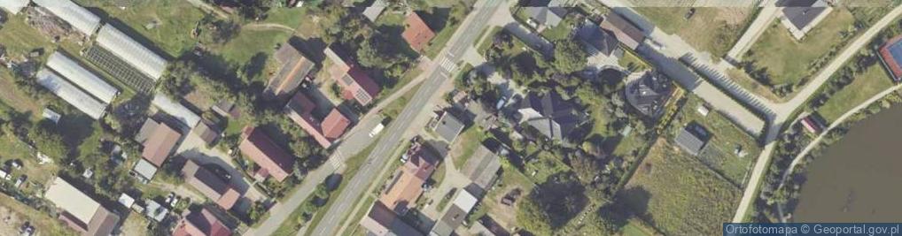 Zdjęcie satelitarne Wiejska ul.