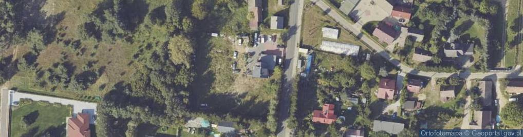 Zdjęcie satelitarne Wiejska ul.