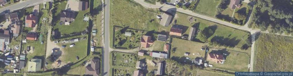 Zdjęcie satelitarne Wiejska ul.