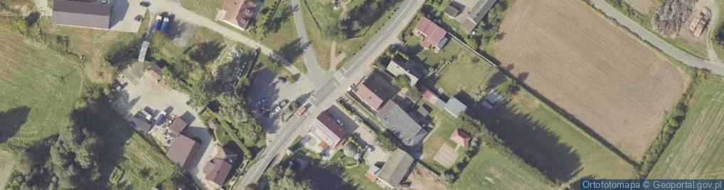 Zdjęcie satelitarne Wiejska ul.