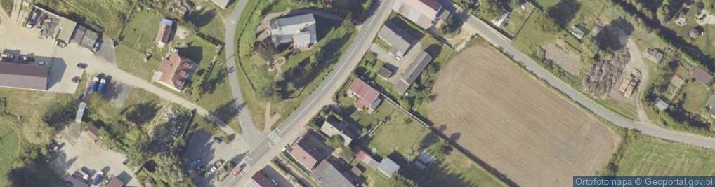 Zdjęcie satelitarne Wiejska ul.