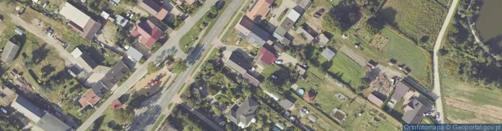 Zdjęcie satelitarne Wiejska ul.