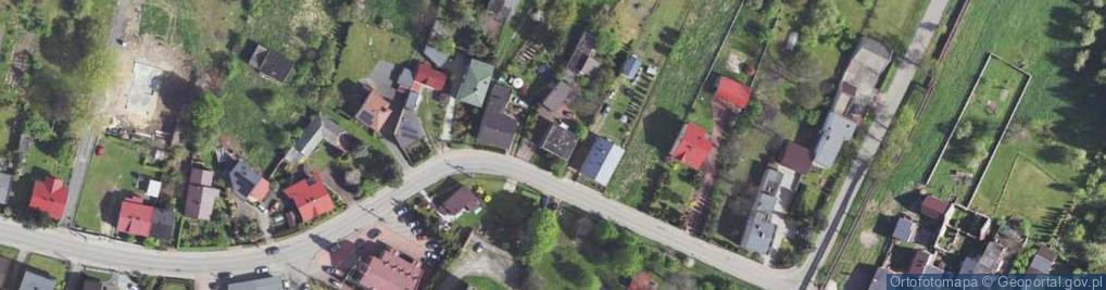 Zdjęcie satelitarne Wiejska ul.