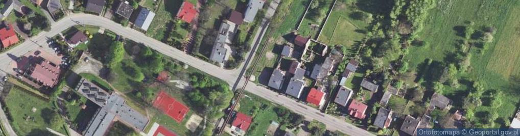 Zdjęcie satelitarne Wiejska ul.