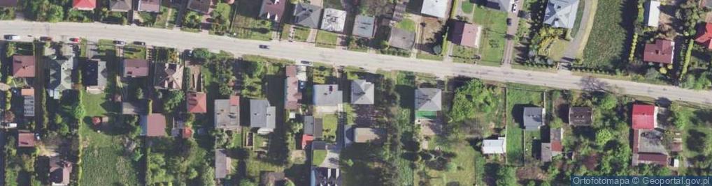 Zdjęcie satelitarne Wiejska ul.