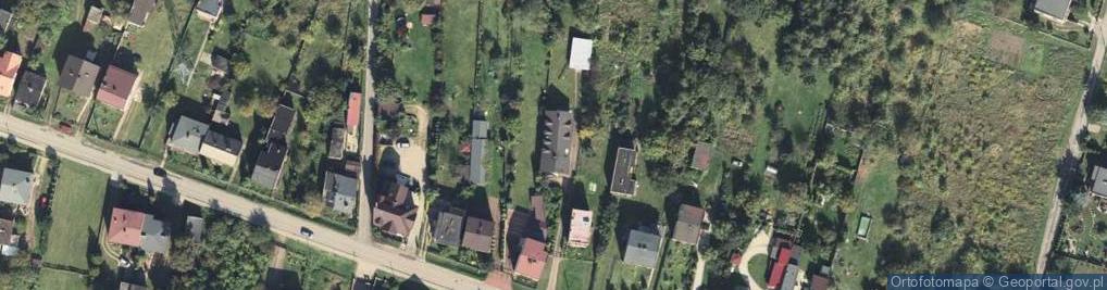 Zdjęcie satelitarne Wiejska ul.