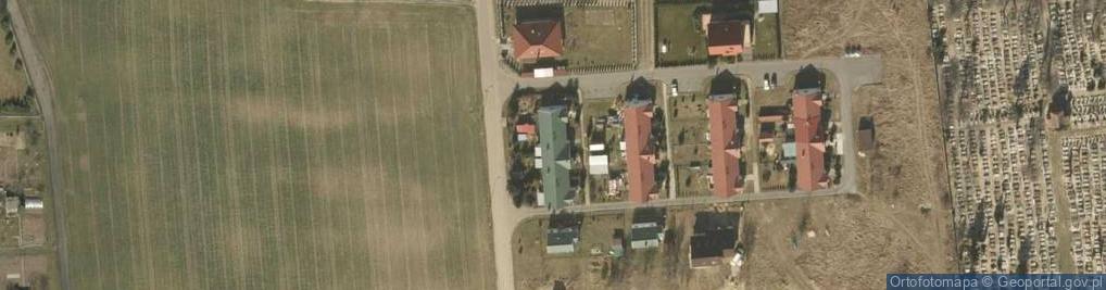 Zdjęcie satelitarne Wiosenna ul.