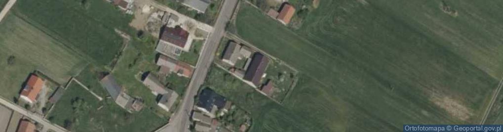 Zdjęcie satelitarne Wiejska ul.