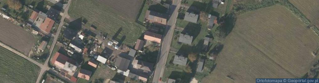 Zdjęcie satelitarne Wiejska ul.