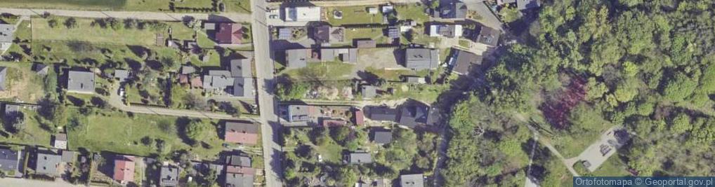 Zdjęcie satelitarne Wiejska ul.