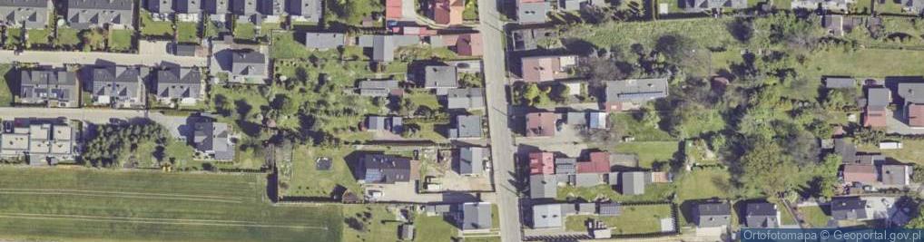Zdjęcie satelitarne Wiejska ul.
