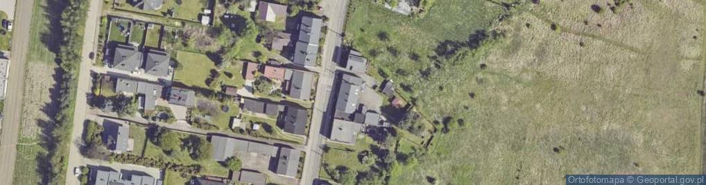 Zdjęcie satelitarne Wiejska ul.