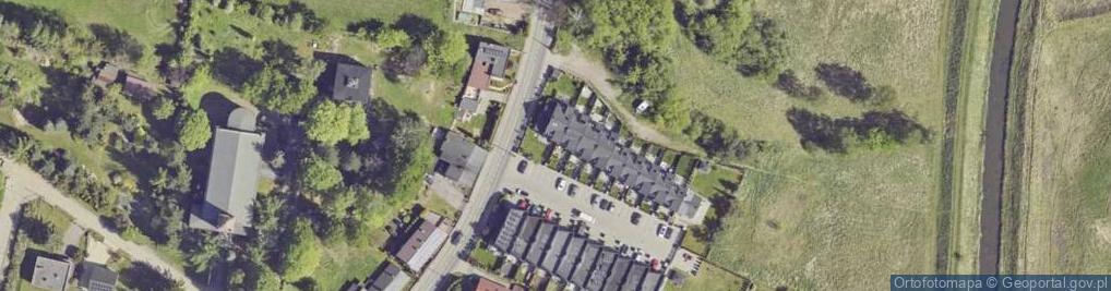 Zdjęcie satelitarne Wiejska ul.
