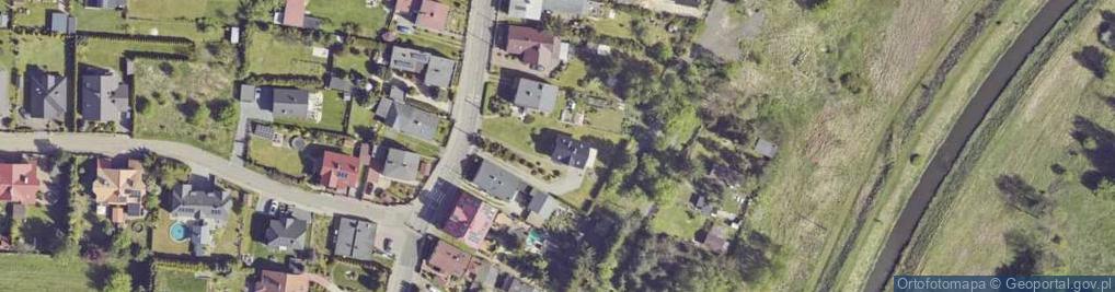 Zdjęcie satelitarne Wiejska ul.