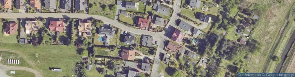 Zdjęcie satelitarne Wiejska ul.