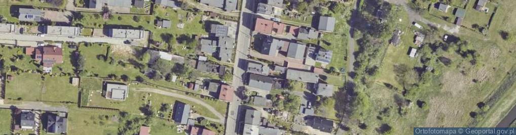 Zdjęcie satelitarne Wiejska ul.