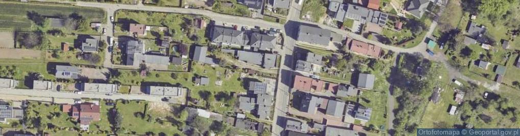 Zdjęcie satelitarne Wiejska ul.