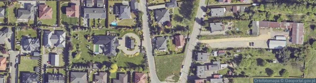 Zdjęcie satelitarne Wiosenna ul.