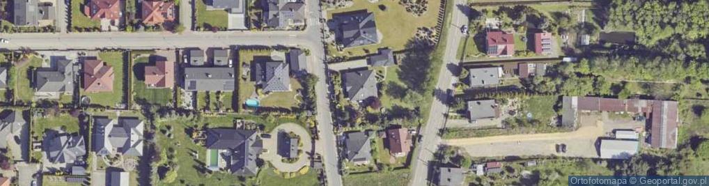 Zdjęcie satelitarne Wiosenna ul.