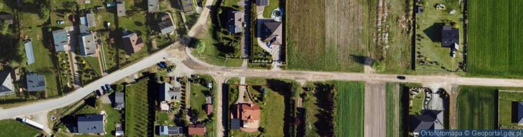 Zdjęcie satelitarne Wiejska ul.