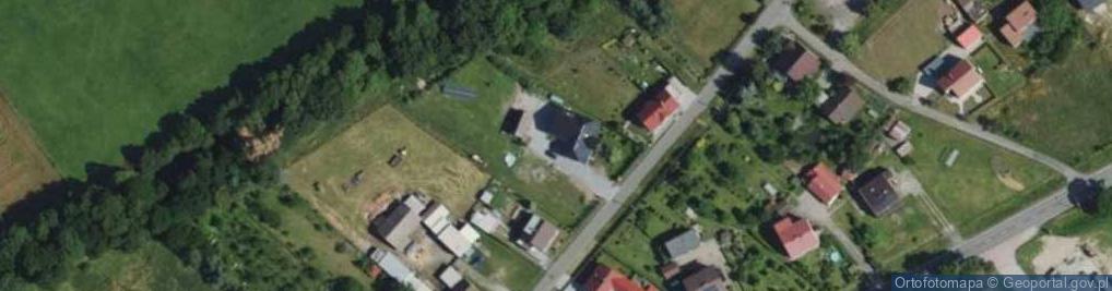 Zdjęcie satelitarne Wiejska ul.