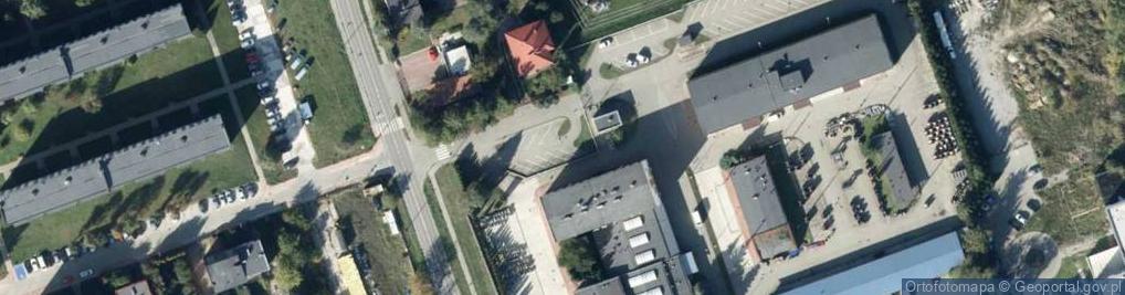 Zdjęcie satelitarne Wiejska ul.