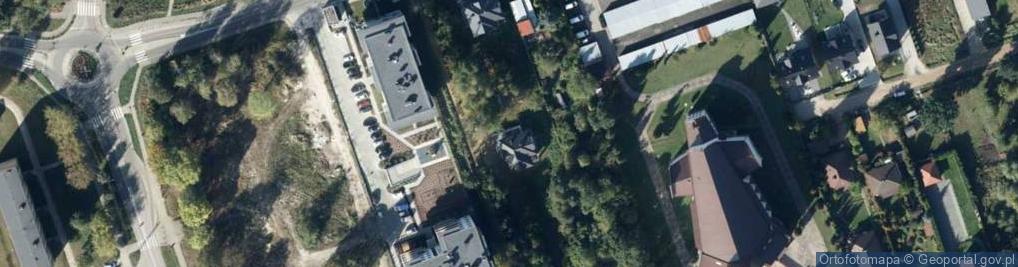 Zdjęcie satelitarne Wiejska ul.
