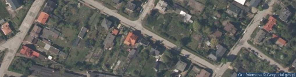Zdjęcie satelitarne Wiejska ul.