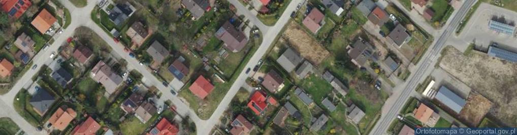 Zdjęcie satelitarne Wiklinowa ul.
