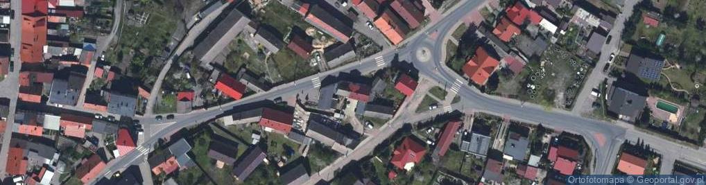 Zdjęcie satelitarne Wiejska ul.