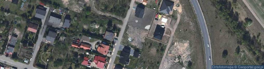 Zdjęcie satelitarne Wiejska ul.