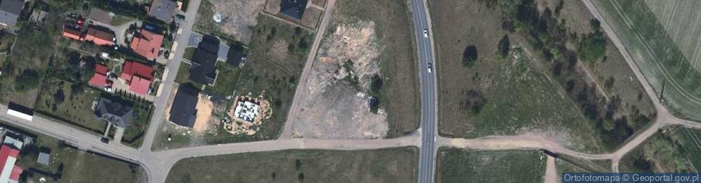 Zdjęcie satelitarne Wiejska ul.