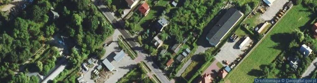 Zdjęcie satelitarne Wilanowska ul.